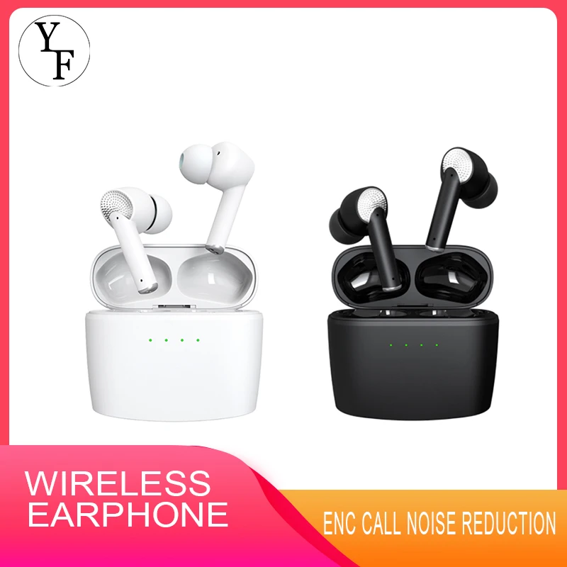 

J8 TWS Wireless Headset Universal Noise Reduction Wireless Earphone Sport Music Subwoofer Headphone With Charging Box Dropship