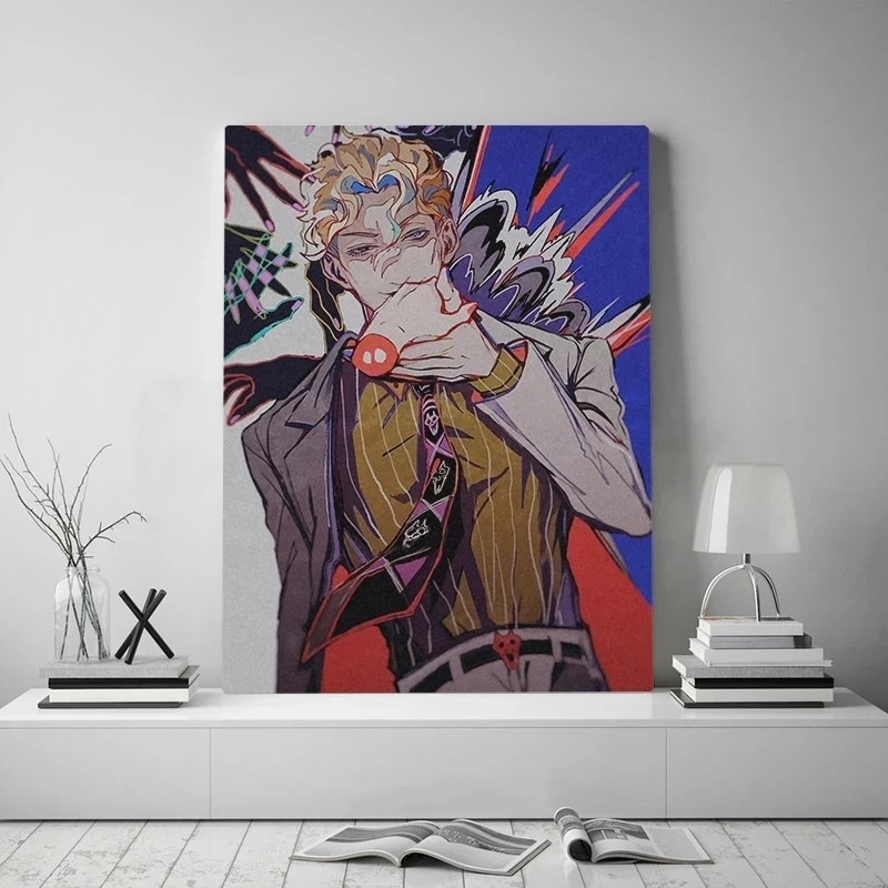 

Modular Canvas Painting Home Decor Yoshikage Kira JoJo's Bizarre Pictures Modern Print Poster For Living Room Wall Art No Frame