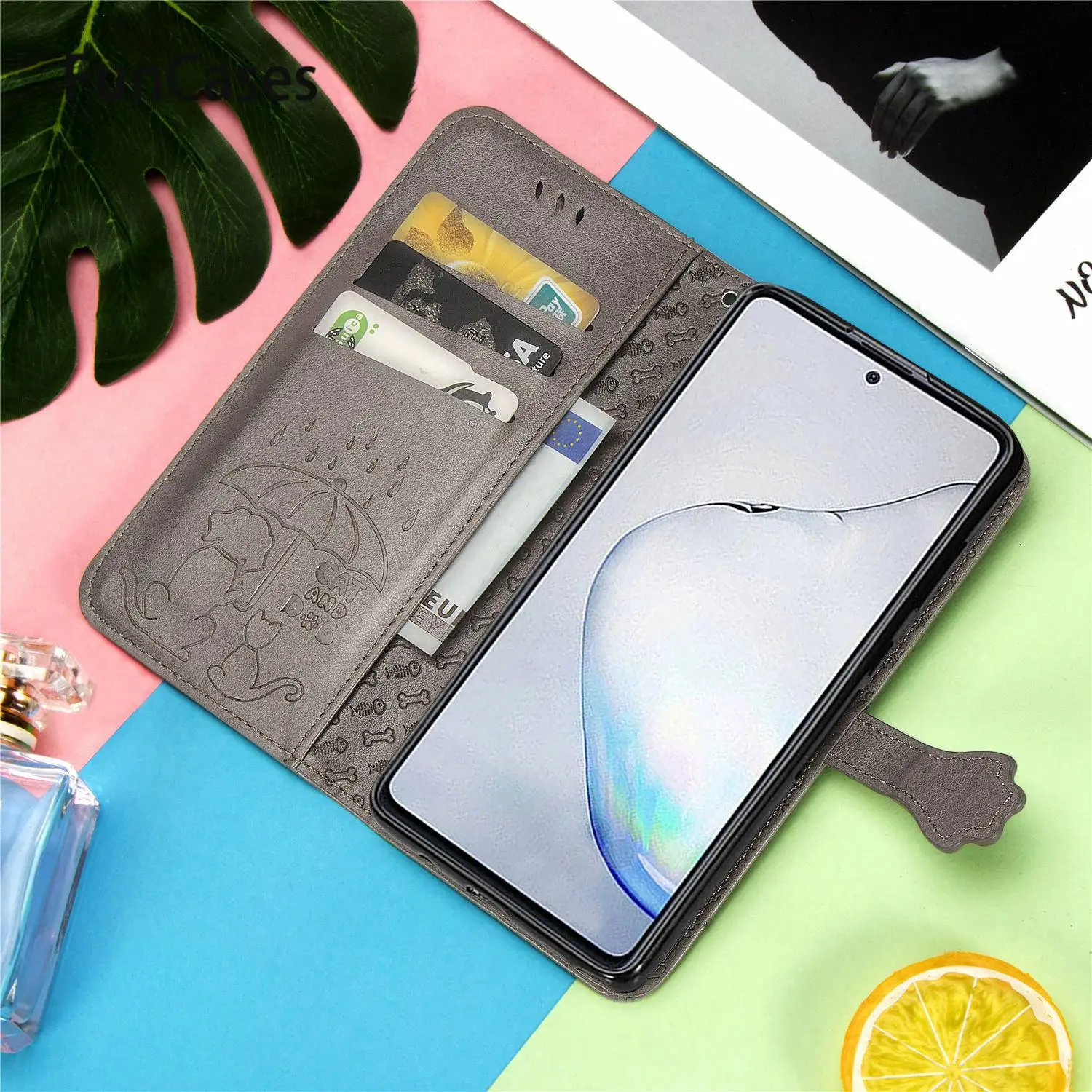Чехлы накладки с котом для Huawei Honor 20 Pro чехол книжка P30 Nova 4E P Smart Z Plus P40 Mate 30 Lite 20S Y9 Prime