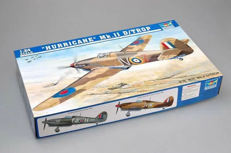 Trumpeter Model 1/24 02417 Hawker Hurricane Mk.IID Tropical |