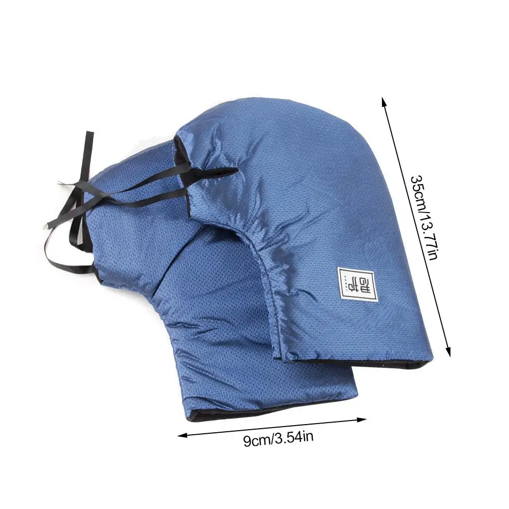 Зимние перчатки для электромобиля мотоциклетные толстые теплые ветрозащитные