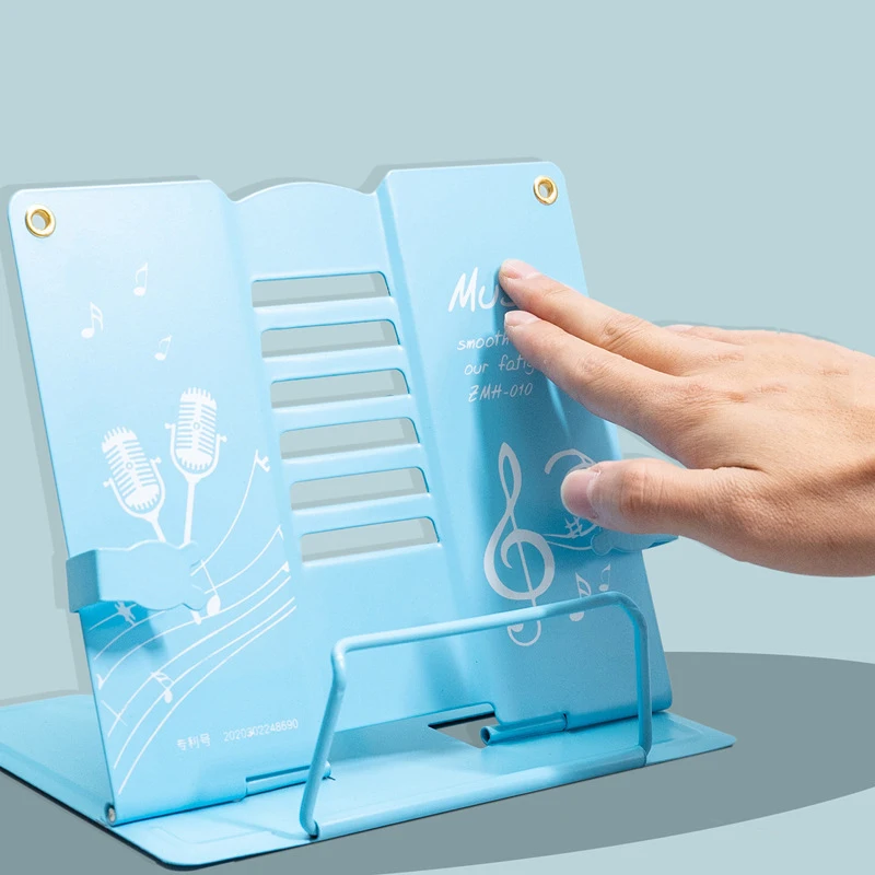 Настольная подставка для чтения книг металлический Регулируемый держатель