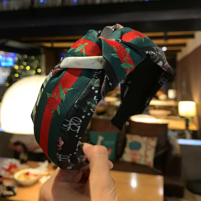 2019 Модный милый пластиковый бантик повязки на голову повязка для женщин и