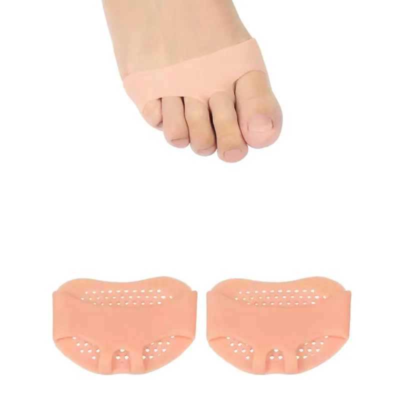 Dropshipping Silicone Padded Forefoot Insoles Shoes Pad Gel Breathable Health Care Shoe Insole High Heel Insert | Спорт и