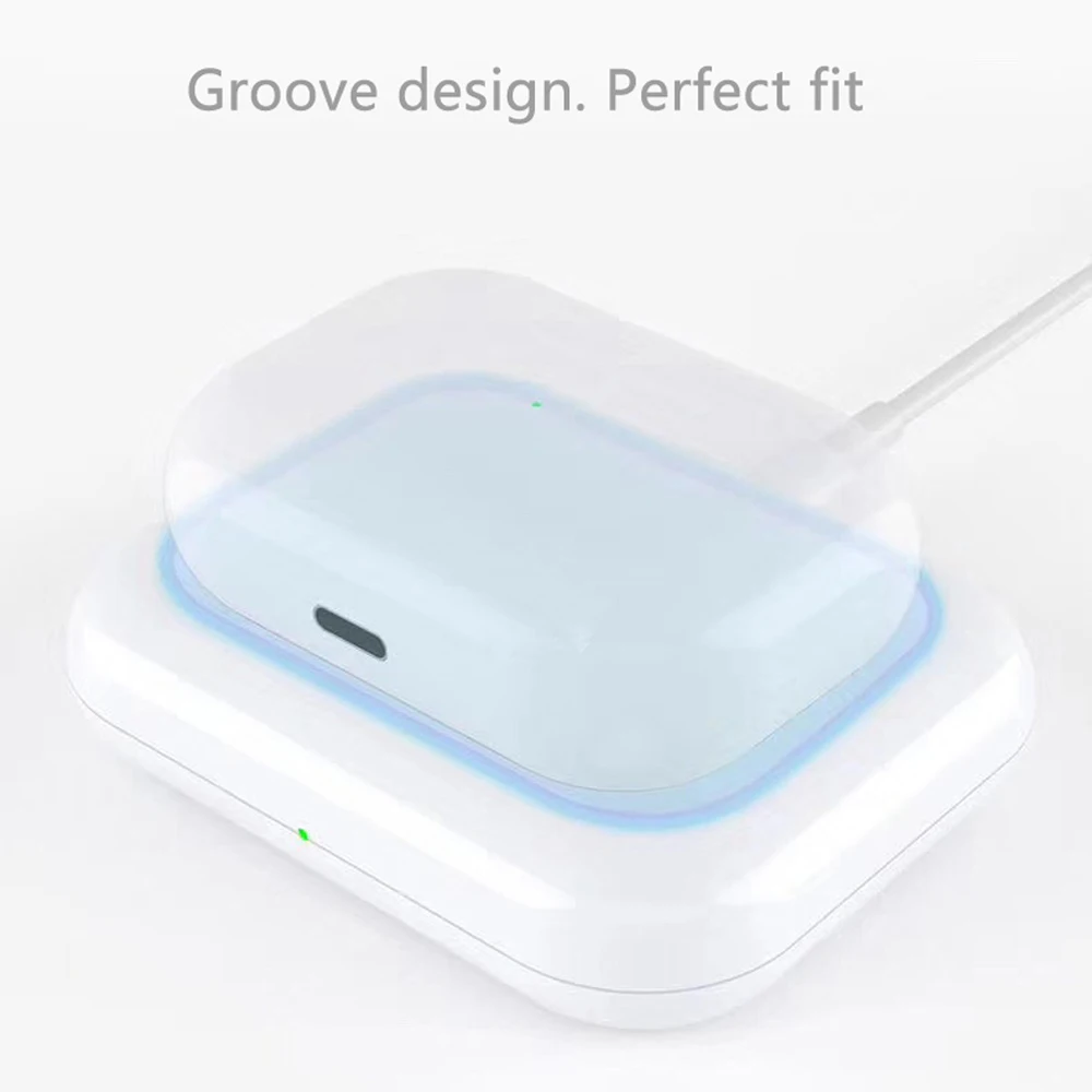2 в 1 7,5 Вт QI Беспроводное зарядное устройство док-станция для Apple Airpods 2 AirPods Pro iPhone 8Plus X XS XR Xs 11 Pro Максимальная Зарядная база