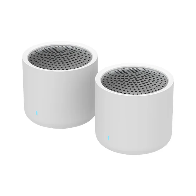 white Xiaomi Беспроводная колонка портативная Bluetooth 5,0 мини музыка аудио 2,0 TWS стерео звук динамик с микрофоном для телефона планшета компьютера - Цвет: white