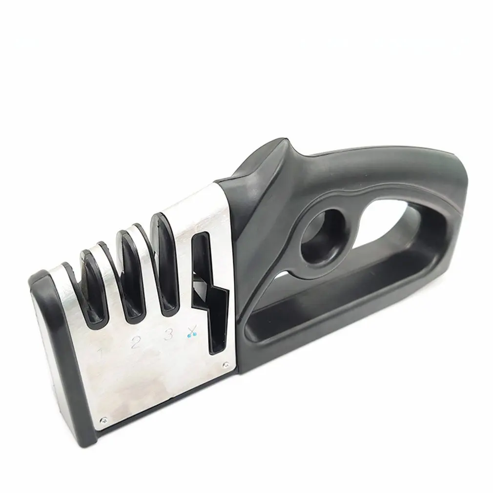 

NEW Knife Sharpener Stainless Steel Kitchen Tool Sharpening Stone Grinder Knives Sharpener Kitchen Tools