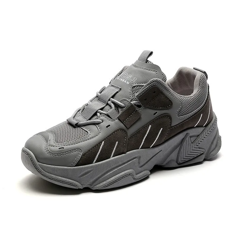 

2021 New Men's Shoes Running Breathable Lightweight Outdoor Sneakers Knitted Casual Shoes