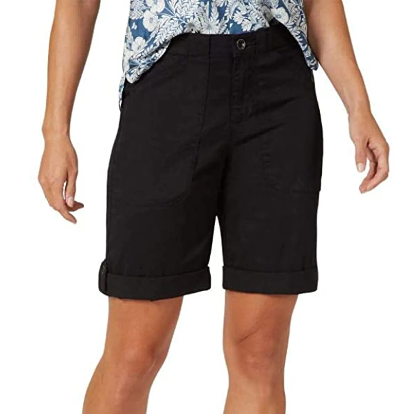 

Women Casual Streetwear Shorts Summer Plus Size Shorts Ladies High Waist Loose Short Trousers Fashion Work shorts