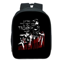attack on titan backpack students boys girls bags fashion pattern schoolbag teens daily backpack travel bag