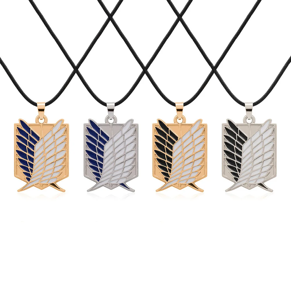 

Investigation Corps Necklace Wings of Freedom Pendant Anime Jewelry