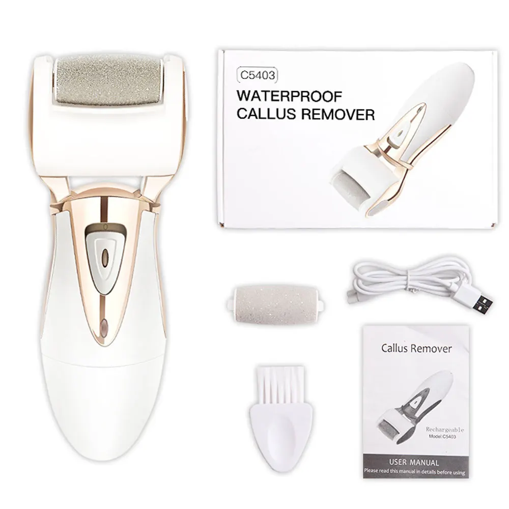 

Rechargeable Pedicure Machine Health Foot Care Pedicura Tools Electric denicer Pedicure Foot File for Heel Callus Remover