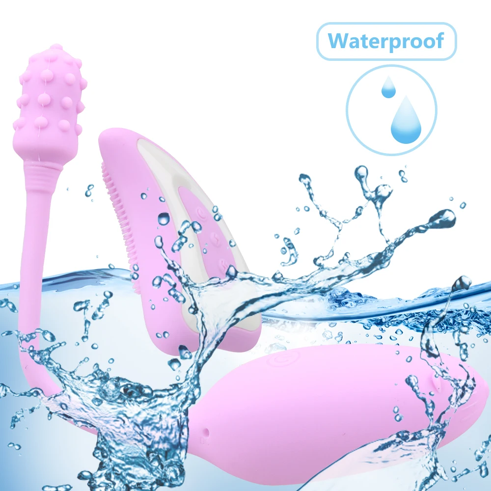 Вибратор для массажа груди и вагинальной стимуляции клитора беспроводной