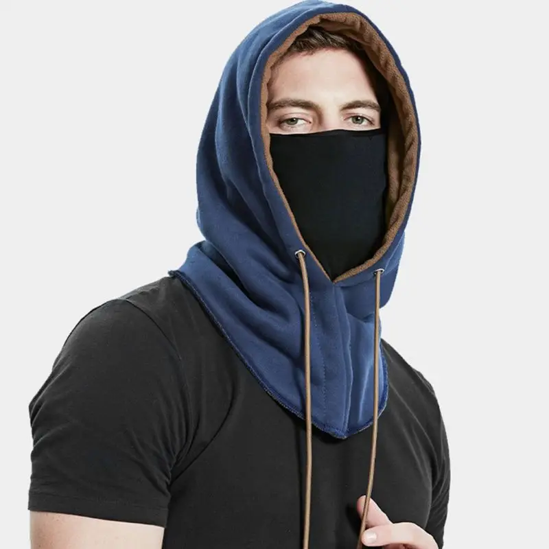 Мужская и женская зимняя утолщенная Балаклава универсальная теплая шапка с