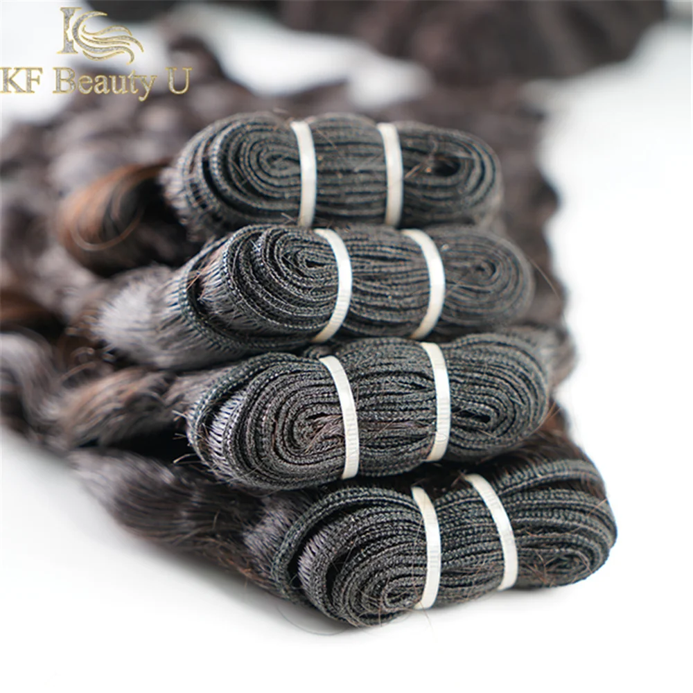 30-дюймовые бразильские пучки волос натуральные волнистые 100% человеческие волосы