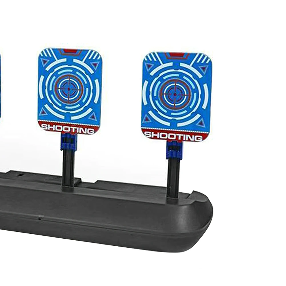 

Gun Target Electric Target For Nerf Toy High Precision Auto Reset Scoring Sound Light Shooting Game Outdoor Sports Toys Dropship
