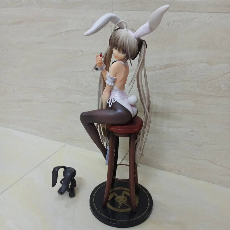 

Anime Yosuga no Sora Kasugano Sora White Bunny Ver PVC Action Figure Collectible Model doll toy 22cm
