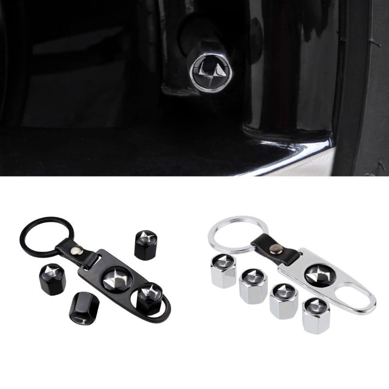 

Metal Car Valve Cap Tire Air Stem Anti dirty Cover Decoration Auto Styling for DS Emblem Badge Berlingo C3 Elysee C4 Cactus