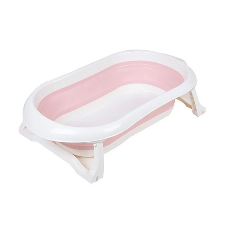 Портативная складная детская Ванна большого размера противоскользящее дно