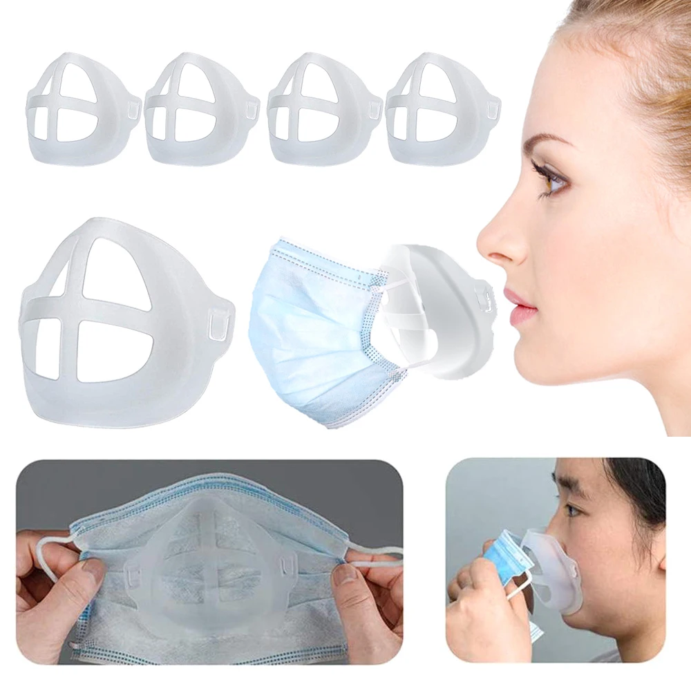 1 шт. дышащая 3d-маска для лица с клапаном | Дом и сад