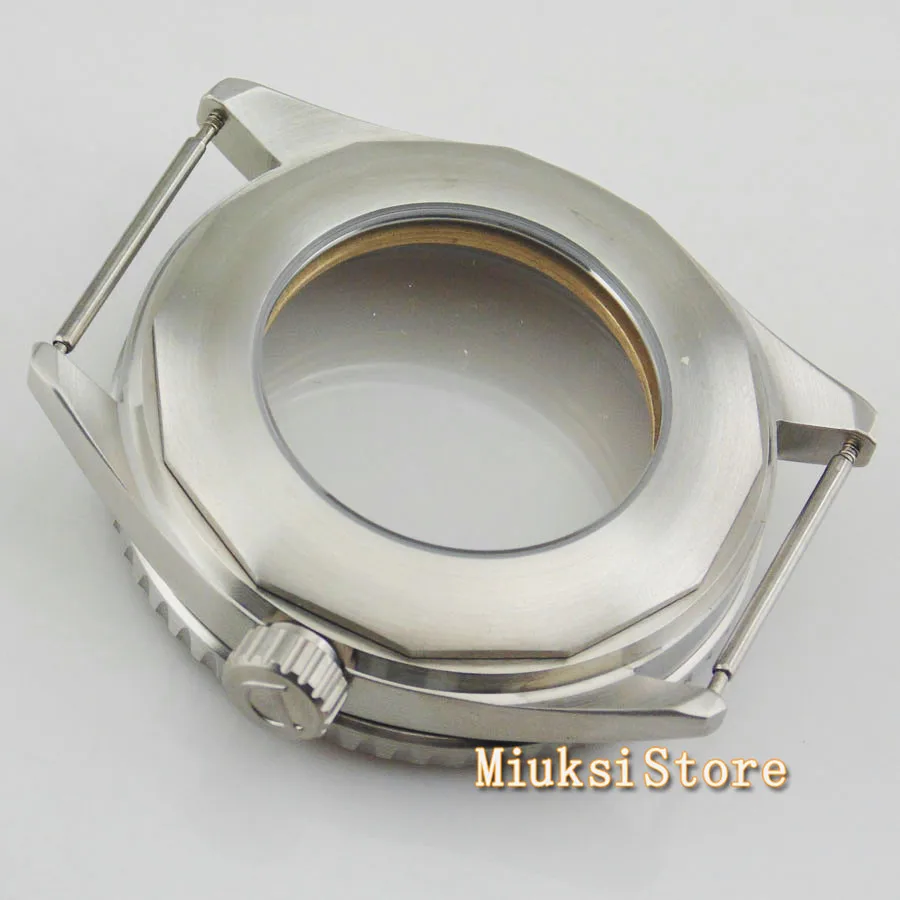 Чехол для часов corgтело 43 мм сапфировое стекло Синяя Керамическая рамка подходит