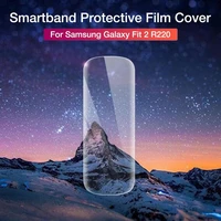 smart bracelet tpu smartband protective film for samsung galaxy fit 2 r220 explosion proof bracelet protective film