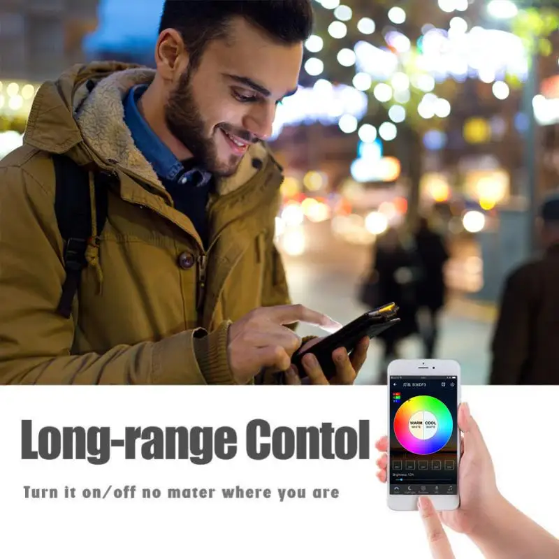 Волшебный 7/11 Вт E27 RGB wifi светодиодный умный ламповый светильник беспроводная домашняя Автоматизация лампа 85-265 в лампа совместима с Alexa Google Home