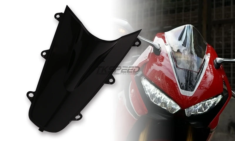 Горячая для Honda CBR 1000 RR дым лобовое стекло ветровое стекло двойной пузырь CBR1000RR CBR 1000RR CBR1000 17 18