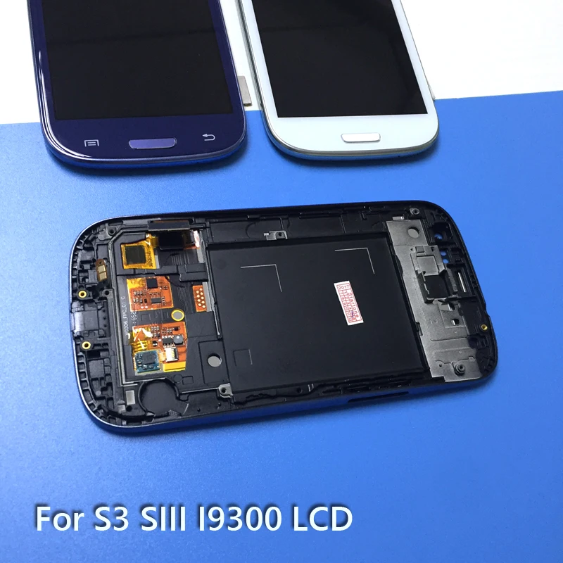 I9300 дисплей для Samsung Galaxy S3 i9300 ЖК-дисплей сенсорный экран дигитайзер с домашней