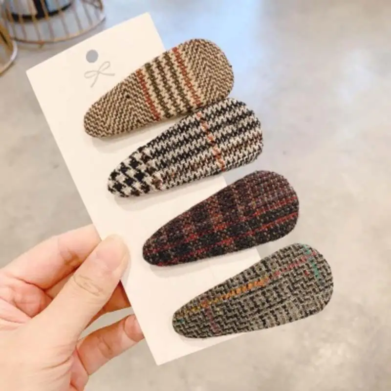 2019 Новое поступление модные аксессуары для волос Хаундстут заколки женщин