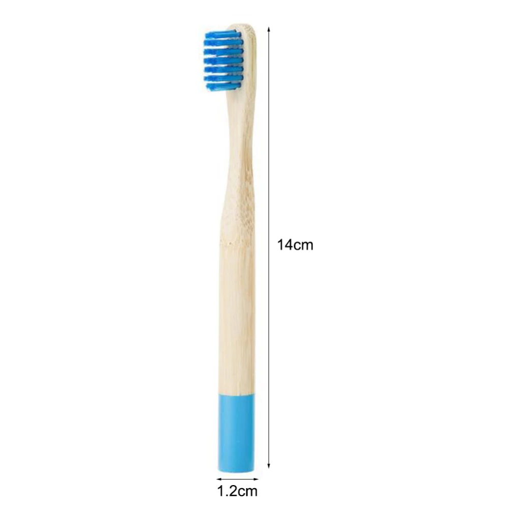 

6pcs Natural Bamboo Kids Toothbrush Oral Care Soft Bristles Tooth Brushes