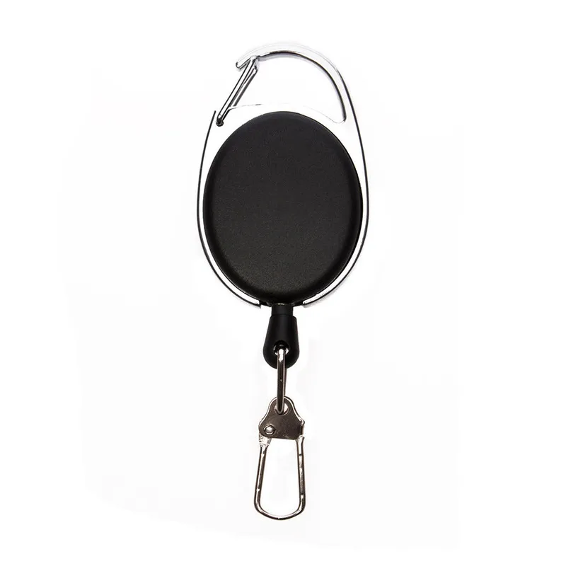 

Tie-fast Tools Fishing Zinger Retractable Key Ring Holder Extractor Fish Line Scissors Fishing Tackle Fly Fishing Accessory