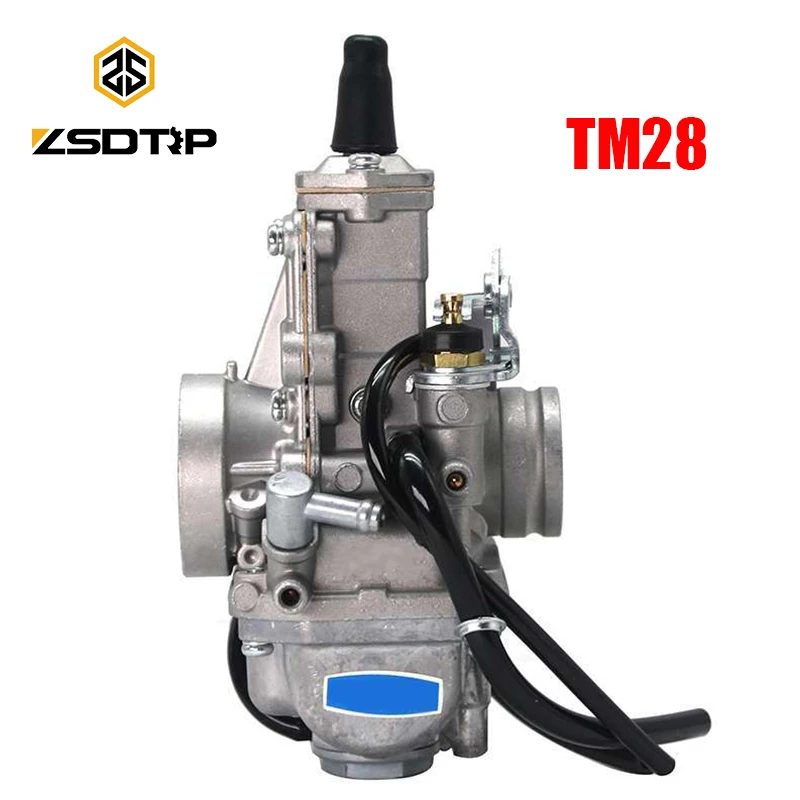 

ZSDTRP Motorcycle TM28 TM Flat Slide Carburetor Carbs For Mikuni HONDA CR250 KAWASAKI KX125 KX150 ATV YAMAHA
