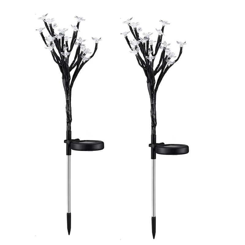 

Solar Lights Outdoor Garden Lights Waterproof Colored Fairy Landscape Tree Solar Lights For Pathway Patio Yard Deck