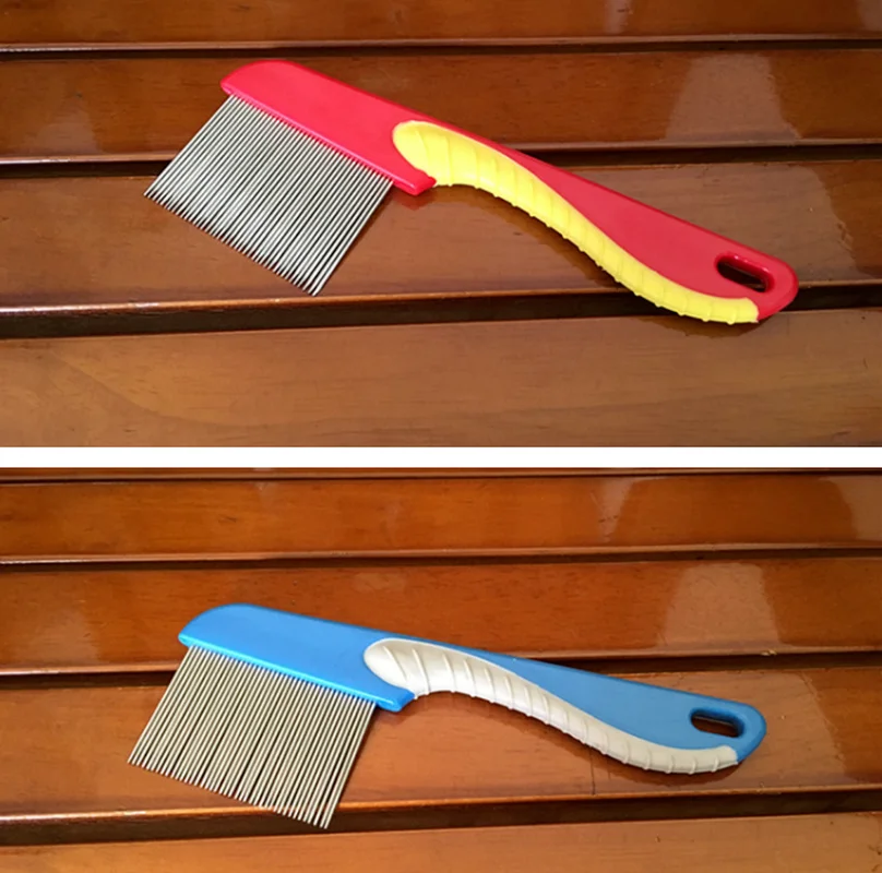 Домашние питомцы собаки кошки анти расческа для вычесывания вшей