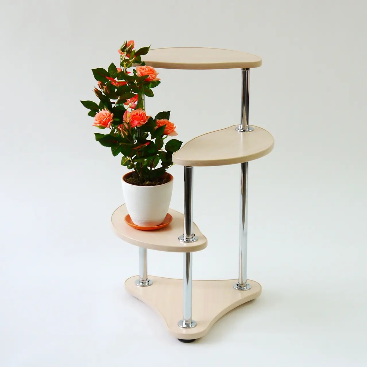 «Белла 1» многоуровневая подставка для цветов, растений, скульптур. Подставка для кашпо. Мебель для гостиной, спальни, кухни. Садовая стойка для дома и улицы. Отправка из центра России. - Топ товаров с Али из России