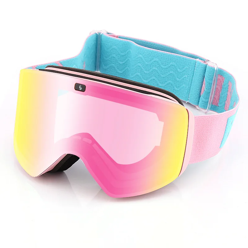 

Ski goggles double layers UV400 anti-fog big ski mask glasses skiing snow men women snowboard goggles