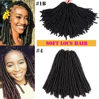 mtmei hair soft faux locs crochet braids 14 inch 30 strands 70gpack synthetic braiding hair extensions black brown burgundy