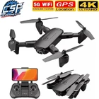 Квадрокоптер F6 с HD камерой, Профессиональный радиоуправляемый, GPS, 4K, 5G, Wi-Fi, FPV, 25 мин. полета, вертолет, игрушка VS F10, 2021