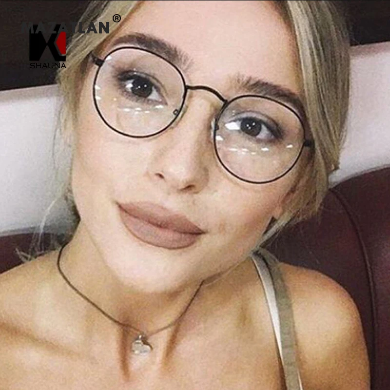 Легкие очки оправа для женщин мужчин ретро прозрачные брендовая дизайнерская