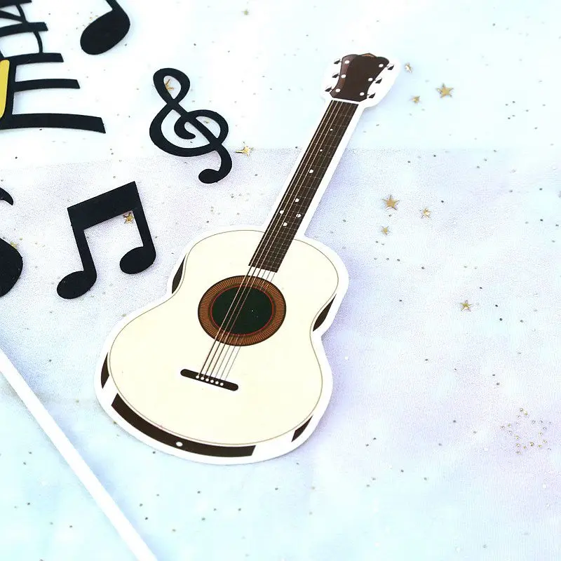 1 компл./упак. гитарная скрипка с днем рождения пятилинейная Музыкальная нота
