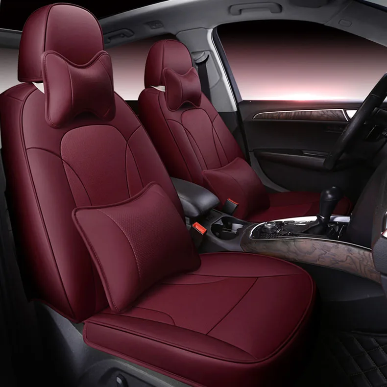 Специальный чехол из воловьей кожи на автомобильное сиденье для Honda fit civic CRV XRV