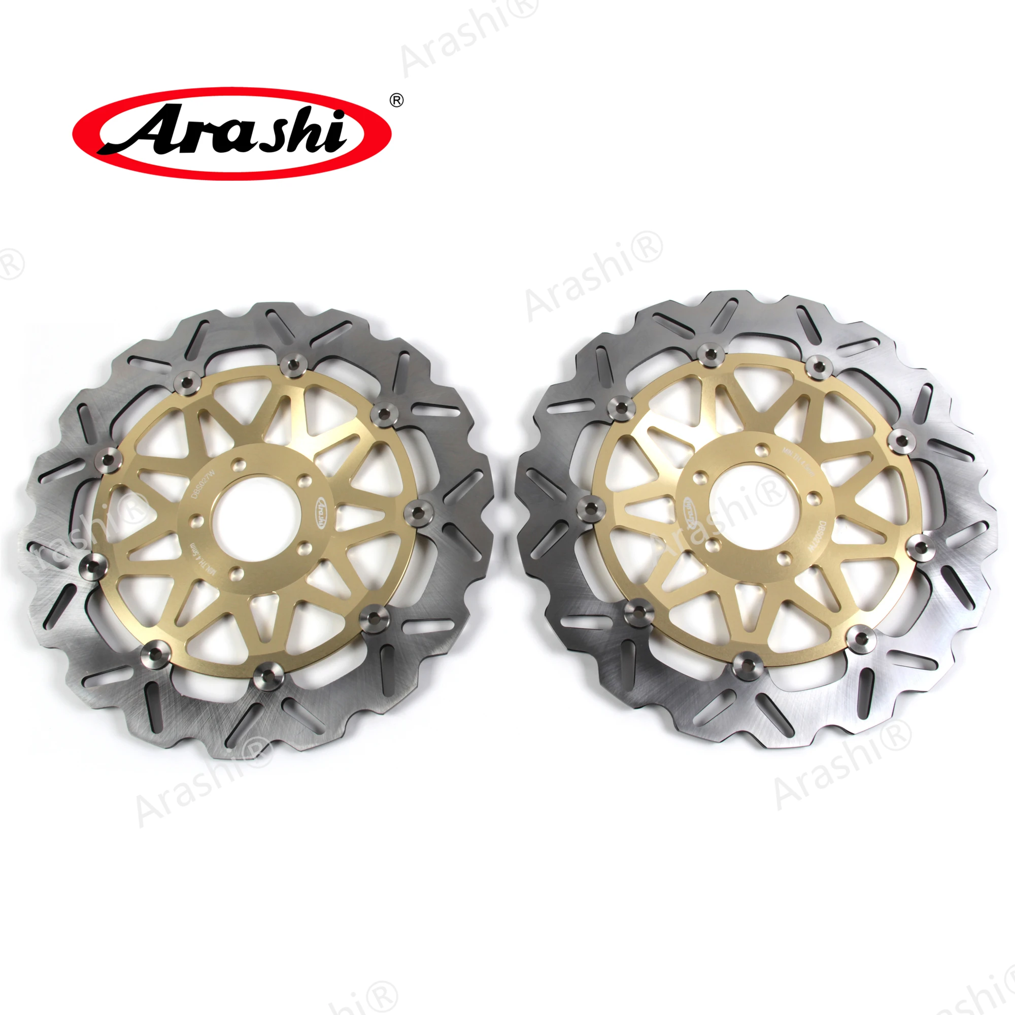 Arashi 1 пара для KAWASAKI ZZR 1100 1993 2001 CNC передние тормозные диски 1994 1995 1996 1997 1998 1999 2000 ZZR1200
