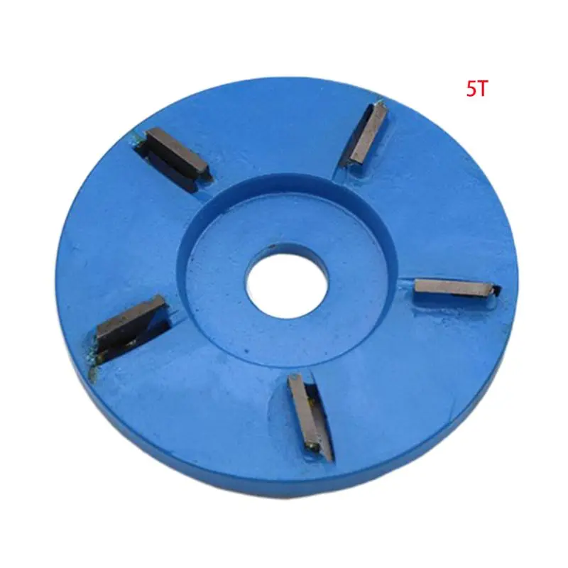 

90mm Diameter 22mm Bore Rotary Planer Blue Plane Blade Power Wood Carving Disc
