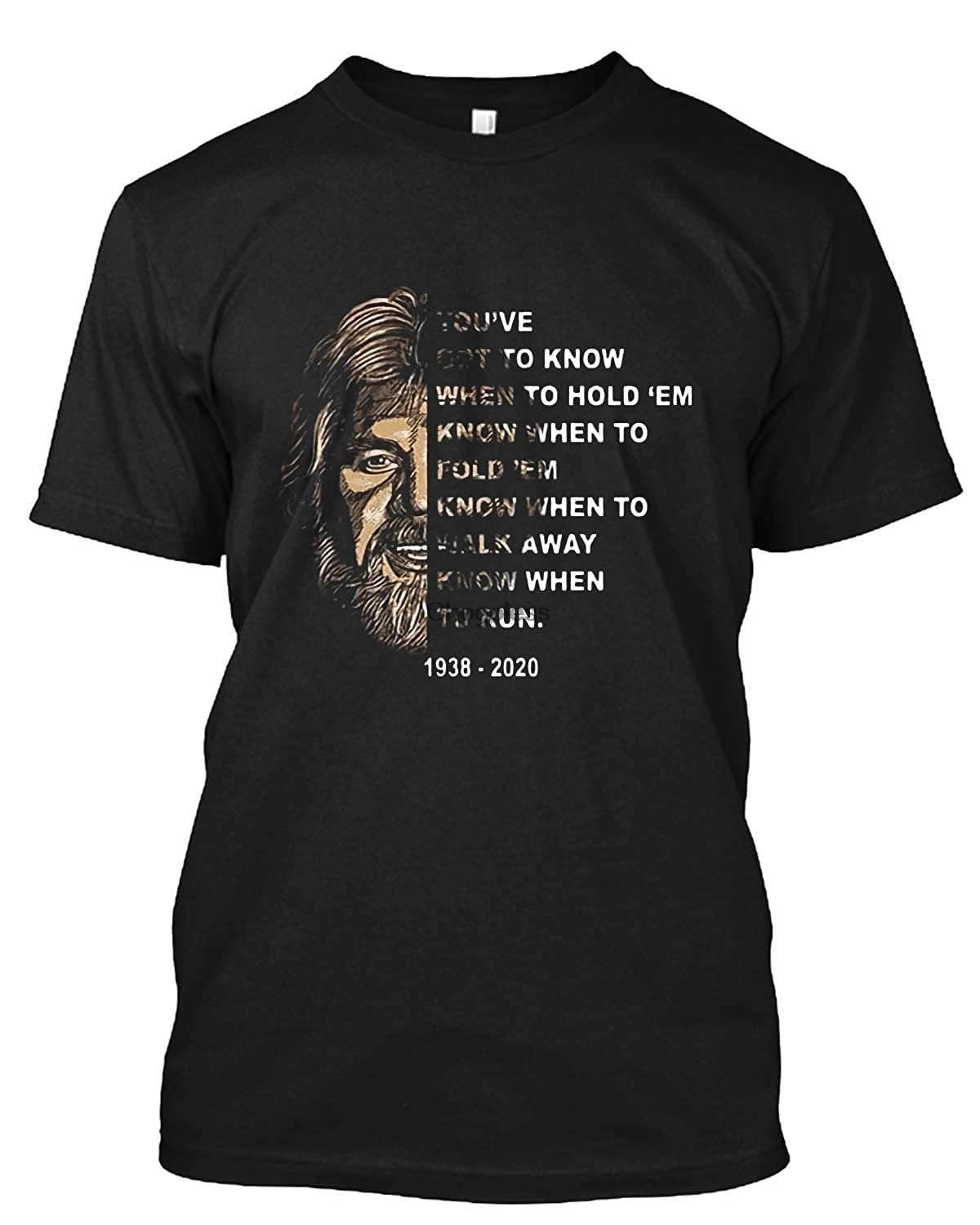 Кенни Роджерс вам нужно знать когда их удерживать чтобы сложить дамы мужские