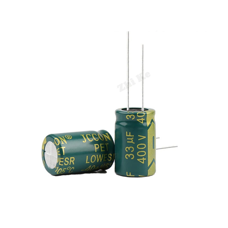 

4pcs/lot 400V 33UF high frequency low impedance 13*20 20% RADIAL aluminum electrolytic capacitor 33000NF 20%