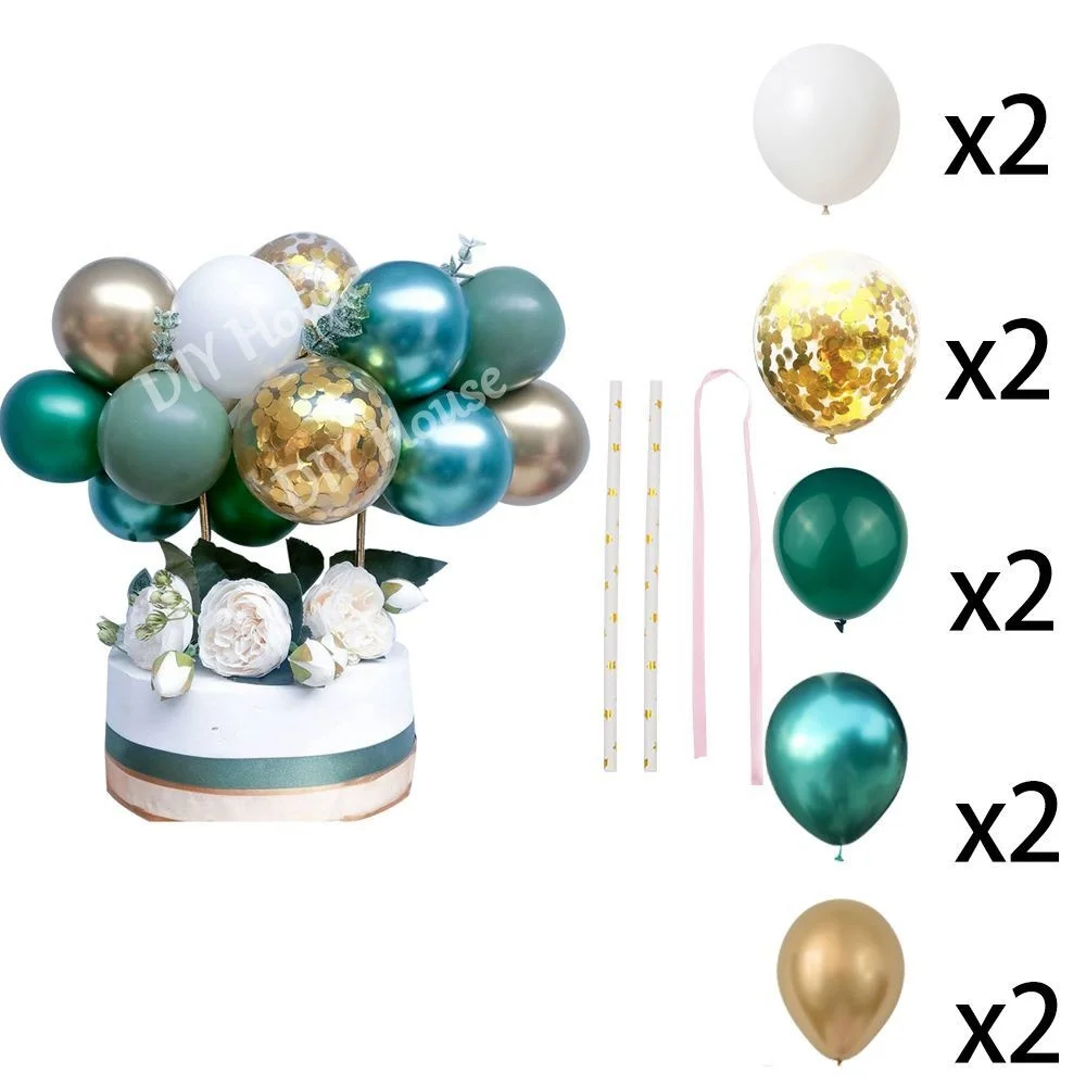 

10 шт. разноцветных латексных шаров 5 дюймов Partism