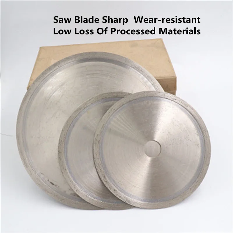 1Pcs Ultra-thin Diamond Circular Saw Blade Cutting Arbor Disc Cut Jade Discs for Agate Gems Jade Cutting And Polishing Tools