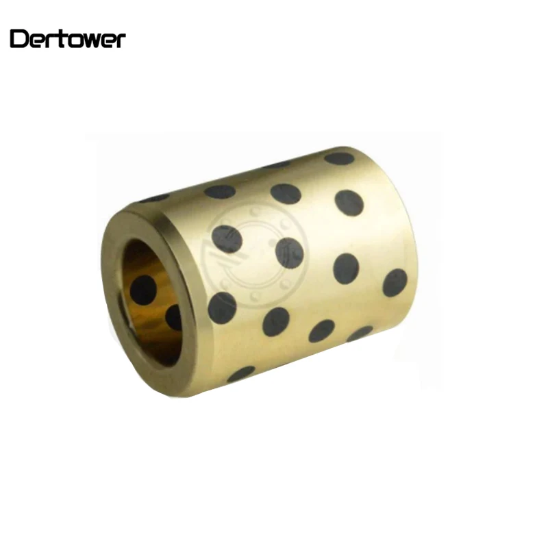 

1PC LM4 LM5 LM6 LM8 LM10 UU Linear Graphite Copper Set Copper Bushing Oil Self-lubricating Bearing JDB 8 15 24 3D Printed Parts