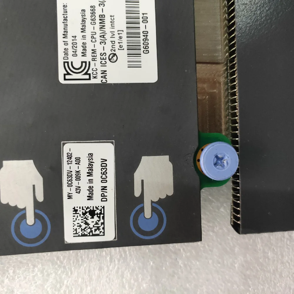 

0 C63DV C63DV MT09V X520-DA2 2x10Gb DA/SFP+ I350-T2 2x1GB Quad Port Network Daughter Card for R630 R720 R730 XD